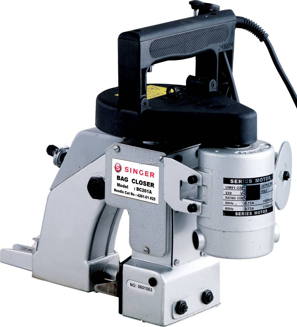 Singer bag online closer machine